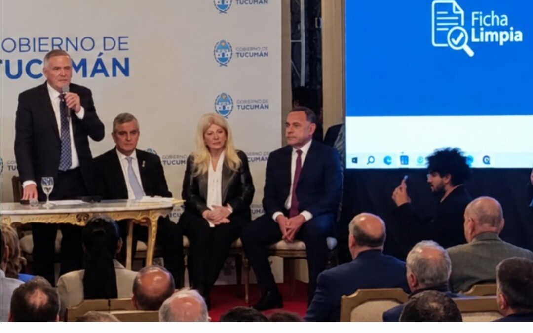 La DGIDD desarrolló el sistema del Registro Público Provincial de Ficha Limpia
